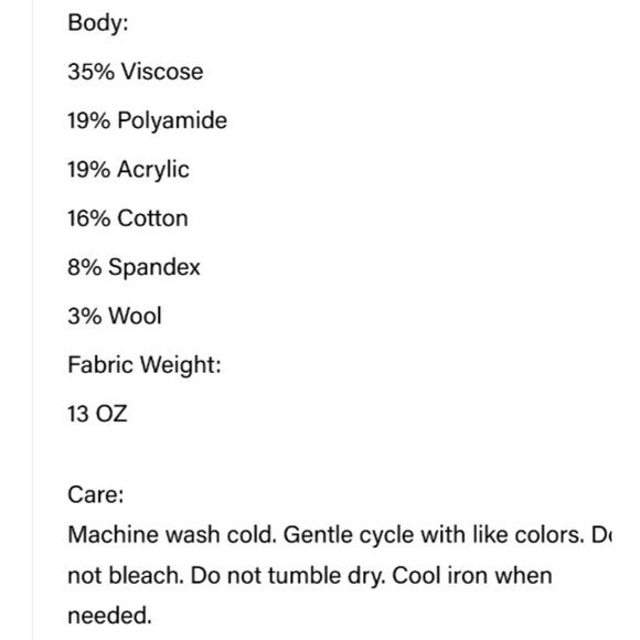 OGL Beige Wool Blend Soft Cozy Heavyweight Sleeveless Turtleneck Top Size Large - Picture 5 of 6